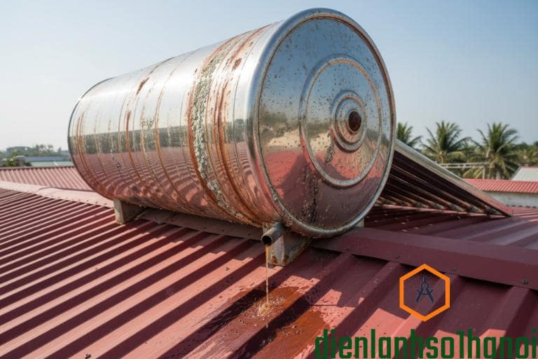 Nguyên nhân từ vị trí bồn nước