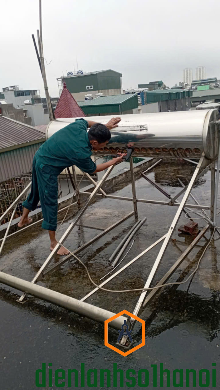 Dịch vụ thay ron bình năng lượng mặt trời