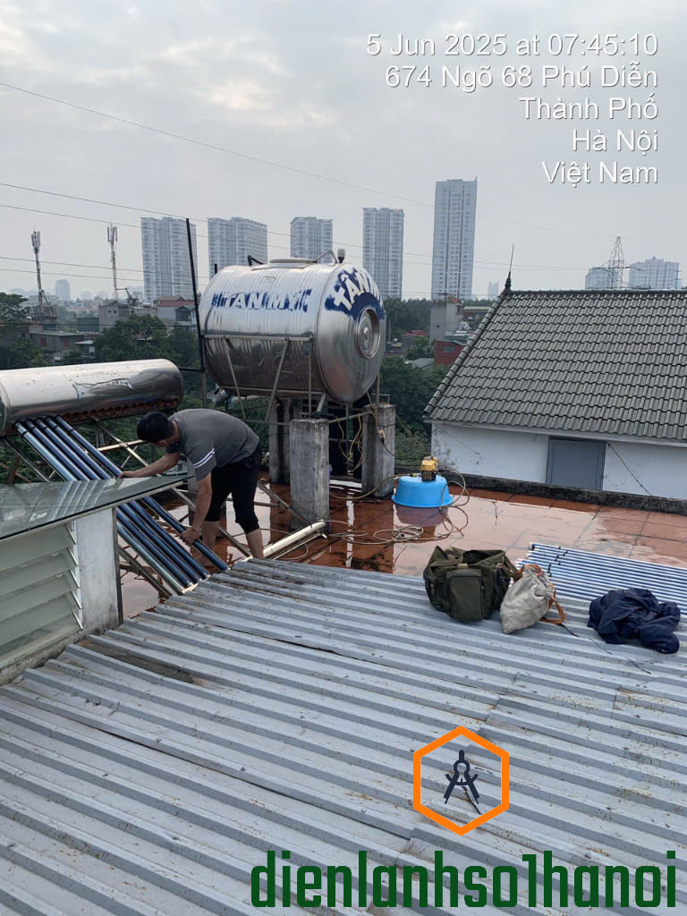 Vấn đề chảy yếu của bình năng lượng mặt trời