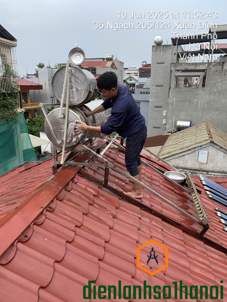 Quy trình chi tiết sửa lỗi thái dương năng không nóng